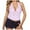Purple, variant on vigerkar Women Summer Sexy Lace Halter Tank Top Deep V Neck Dressy Sleeveless Backless Y2k Trendy Going Out Corset Crop Tee Purple, M