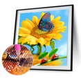 thumbnail image 2 of Kit de pintura de diamantes 5D flores de frutas taladro redondo completo manualidades DIY imagen de mosaico Hugtrwg Para estrenar, 2 of 9