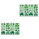 thumbnail image 1 of Cateissary 1 Juego de calcomanías para ventana, bolsas de decoración para el hogar, suministros para habitación, pegatinas de pared de doble cara, Type2 NO2 Cateissary CBP387055, 1 of 6