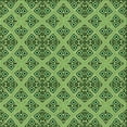 thumbnail image 1 of Ahgly Company Indoor Square Patterned Army Green Area Rugs, 6' Square, 1 of 6