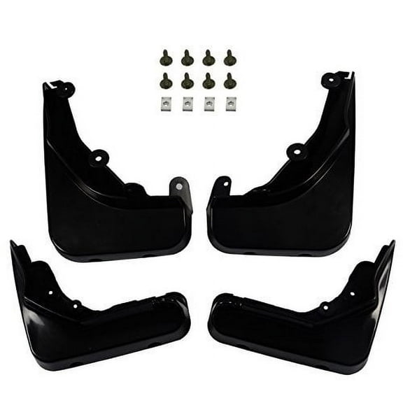 a-premium splash guards mud flaps mudflaps for mercedes-benz w212 eclass 2014 2015 2016 sedanexcept sport model front and rear 4-pc set