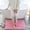 30x18"【Small】Rose Stone, variant on Heeneeso M11 Microfiber Bathroom Rug Non-Slip Machine Washable Burgundy Flower 1PC 30 x 18"