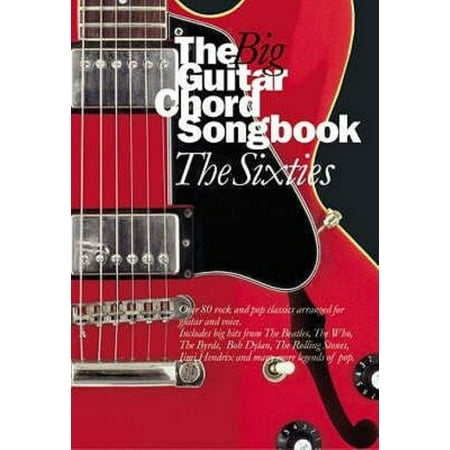 Guitar Chord Songbook Book - The Big Guitar Chord Songbook: Sixties (Paperback)