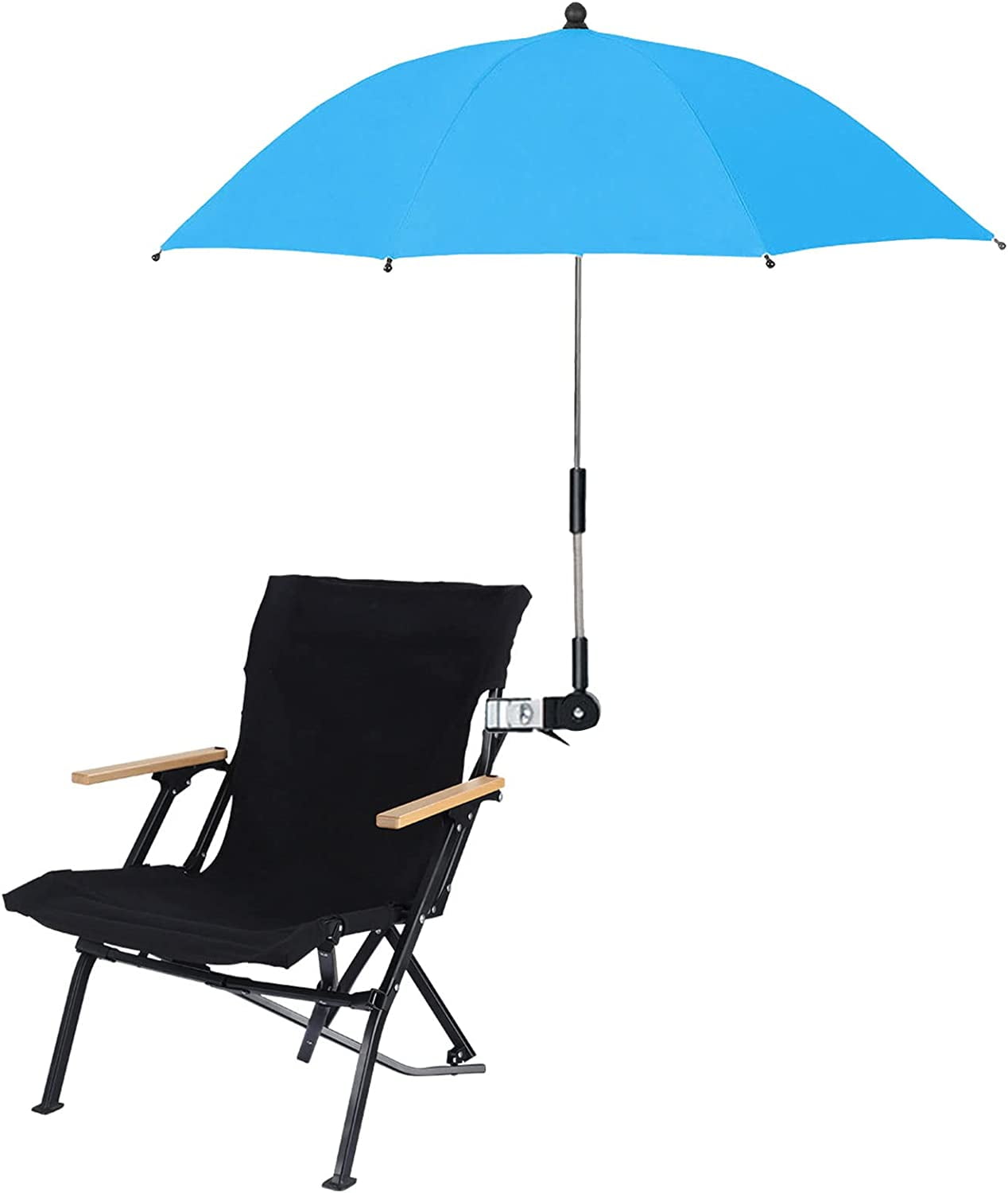 DancePeanut Chair Umbrella with Clamp, 32 Inch Portable Outdoor