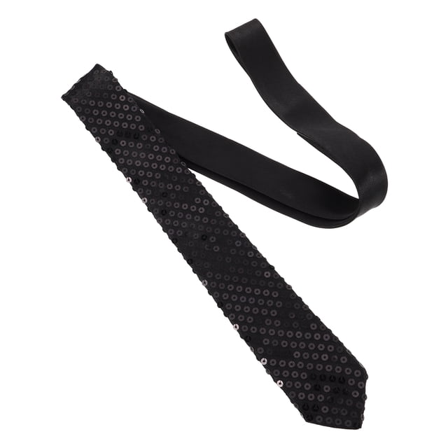 Corbata de lentejuelas, corbata de lentejuelas brillantes para bodas, corbata decorativa para negocios, corbata para actuaciones escénicas, corbata de fiesta punk, decoración