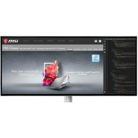 MSI - LED Monitor (DisplayPort, HDMI) - White