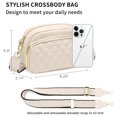 thumbnail image 6 of FALAN MULE Small Crossbody Bag for Women Trendy Design Genuine Leather Shoulder Handbags with Adjustable Strap, 6 of 7