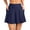 Navy, variant on Swimming Trunks for Women High Waisted Skirt with Zipper Pockets Tankini Ladies Underwear Panties,Navy,2XL