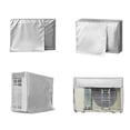 thumbnail image 3 of Inteprter Cubiertas de aire acondicionado para invierno exterior a prueba de sol cubierta de aire acondicionado a prueba de polvo para protección contra Cubiertas para muebles de jardín Numero 3, 3 of 6