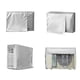thumbnail image 4 of Toystoory Cubiertas de aire acondicionado para invierno exterior a prueba de sol cubierta de aire acondicionado a prueba de polvo para protección contra Cubiertas para muebles de jardín No.2, 4 of 6