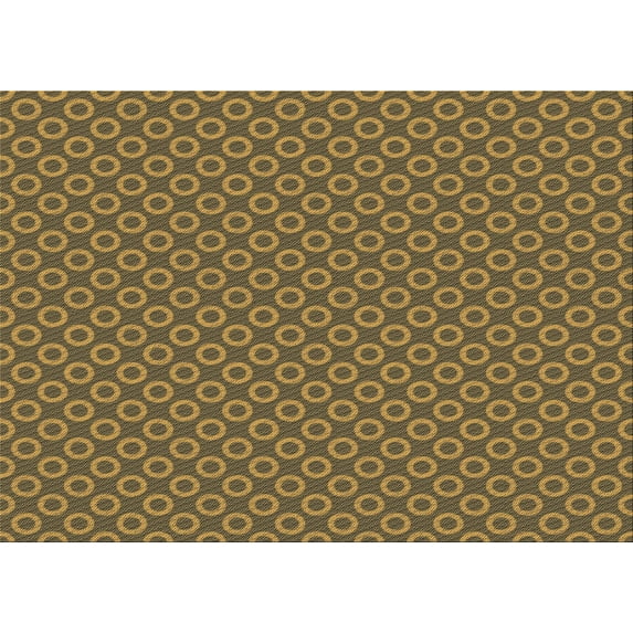 Ahgly Company Machine Washable Indoor Rectangle Transitional Cinnamon Brown Area Rugs, 4' x 6'