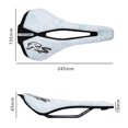 thumbnail image 5 of ENLEE RS Sport Saddle EVA+PU Microfiber Leather Cycling Bike Hollow Breathable Seat - Style C, 5 of 5