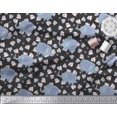 thumbnail image 3 of Soimoi Rayon Fabric Cute Elephant Kids Fabric Prints by Yard 56 Inch Wide, 3 of 3