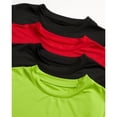 thumbnail image 2 of Black Bear Boys' Athletic Tank Tops - 4 Pack Dry Fit Performance Muscle Shirts for Boys (Sizes:4-18), 2 of 6