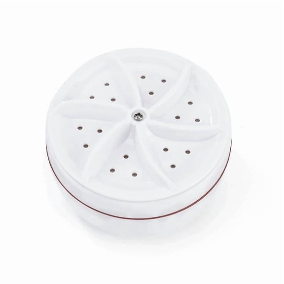 Lypsnake Turbo Agitator Portable Mini Washing Machine, Compact USB Powered Turbine Washer with Rotating Nozzles, Small Laundry Device for Travel Apartment Sock Underwear Cleaning