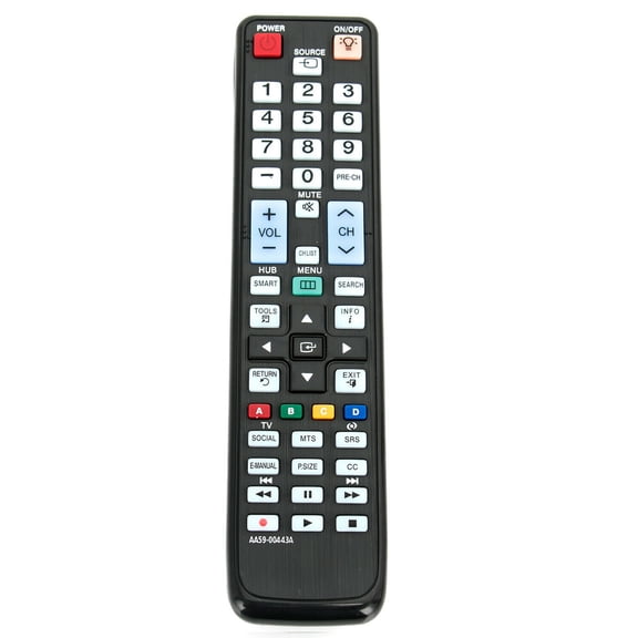 New Replace Remote for Samsung TV UN55D6000 UN46D6050 UN55D6050 UN40D6050