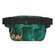 thumbnail image 3 of Disketp Green Gold Glitter Riñonera de Doble Capa, Bolsa de Cintura Ajustable para Viajes, Correr y Senderismo, Riñonera Ligera para Hombre y Mujer, 3 of 9