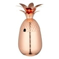 thumbnail image 3 of Bar Lux 16 oz Copper-Plated Stainless Steel Pineapple Tumbler - 3 1/2" x 3 1/2" x 7 1/2" - 1 count box, 3 of 11