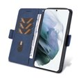 thumbnail image 4 of Compatible with Samsung Galaxy S21 5G PU Leather Wallet Case with Card Holder Magnetic Closure Cover, 4 of 5