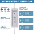 thumbnail image 3 of BeesClover LED Grow Light Full-spectrum Telescopic Rod Cycle Timing Lamp For Indoor Flower Potted Plant, 3 of 7