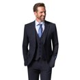 thumbnail image 3 of Bergamo Orange BP04K-E32 3PC Slim Suit - Navy, 3 of 12