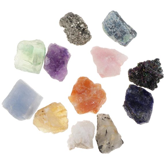 12 Pcs/Ensemble Matériel Pédagogique Éducatif en Géologie pour École
