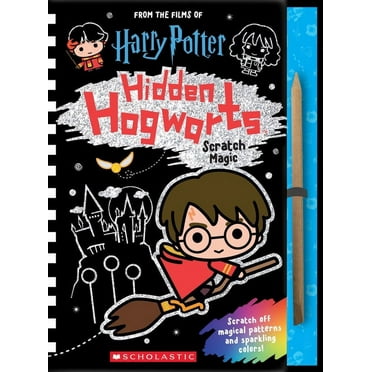 Harry Potter Hidden Hogwarts: Scratch Magic, (Hardcover)