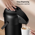 thumbnail image 2 of Dispensador de bebidas térmicas Airpot Coffee Carafe Geouja de 3 litros, 2 of 8
