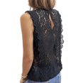 thumbnail image 2 of HOTAPEI Womens Tank Top Casual Sleeveless Tops Lace Tunic Tank Tops V Neck Summer Shirts Blouse, 2 of 7