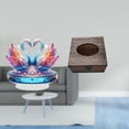thumbnail image 2 of Estatua de escultura de cisne,Escultura de cisne para decoración del hogar Adorno de San Valentín,Estatua de ganso,figura acrílica,artesanía coleccionable,Estuche para pañuelos de, 2 of 8