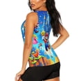 thumbnail image 3 of Lsque Mario Printed Workout Tank Tops for Women, Athletic Sports Tank Tops, Compression Sleeveless Dry Fit Shirts,Sleeveless Yoga Shirt-Medium, 3 of 9