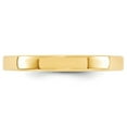 thumbnail image 2 of 14K Yellow Gold Ring Band Wedding Comfort Flat 3mm Standard Fit Size 7, 2 of 3