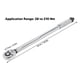 thumbnail image 5 of 1/2in Drive Click Torque Wrench Accurate To 4% 28 to 210Nm for Car Tires Engine Chassis Repair Quick Release, 5 of 5