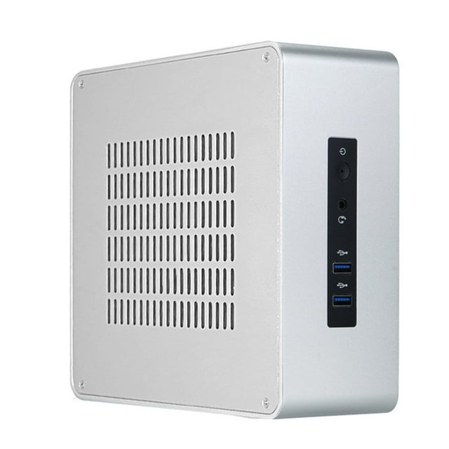 CUITING TA80 Coque PC Mini ITX Châssis Améliore la Dissipation de Chaleur et Gain de Place
