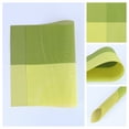 thumbnail image 2 of Unique Bargains Placemats for Kitchen Table Heat Resistant Table Placemats Green, 2 of 7