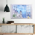 thumbnail image 2 of Wall Sticker,3D Large Removable Beach Self Adhesive Wall Sticker Wallpaper Precision Engineered, 2 of 8