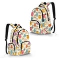 thumbnail image 2 of DISNIMO Cartoon Cat Print Kids Backpack for Girls Lightweight and Breathable Children's Schoolbag with Multiple Pockets for Elementary Middle Students, Back to School Gifts, 2 of 7