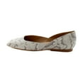thumbnail image 2 of Naturalizer Cody Women's Flats White Snake Pattern Leather Size 11 W, 2 of 8