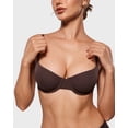 thumbnail image 3 of Women's Inbarely Plus Balconette Bra Demi Unlined No Padding Underwire Everyday Bras, 3 of 5