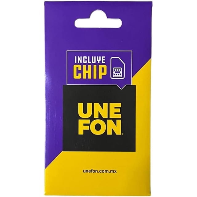 Sim Chip Unefon 15 Días Internet y Redes Ilimitadas