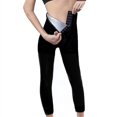 thumbnail image 1 of Pantalones deportivos para mujer, pantalones cortos adelgazantes de cintura alta, mallas térmicas calientes para entrenamiento, 1 of 5