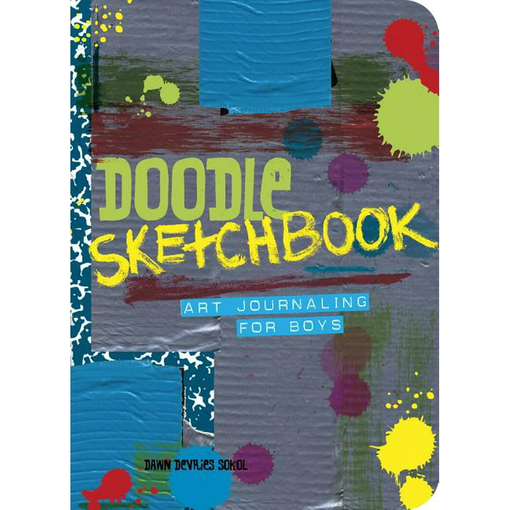 Doodle Sketchbook Art Journaling for Boys (Paperback)