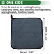 thumbnail image 4 of Toalla de Microfibra Absorbente Unique Bargains 30cmx30cm Forma Cuadrada Paño de Doble Cara para Secado Rápido de Autos Verde, 4 of 6