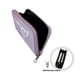 thumbnail image 3 of Cartera Cola de Sirena La Merced Lila Tornasol Sintético con Monedero Interior, 3 of 3