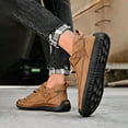 thumbnail image 5 of Domuza Orthopedic Shoes for Women Arch Support Slip on Non Slip Sneakers Wide Mesh Stretch House Shoes Comfortable 2026 New Foam Shoes Light Brown 5.5（EU-36）, 5 of 7