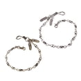 thumbnail image 3 of Moda Hip Hop Skull Skeleton Punk Cadena Aleación Joyería Pantalones Jeans Monedero Pantalones Chain - Antique Silver / Antique Bronze Bronce Macarena cadena de pantalones para hombres, 3 of 8