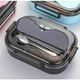 thumbnail image 1 of Lonchera térmica de acero inoxidable 304, a prueba de fugas, contenedor de almacenamiento de alimentos, caja bento para adultos, hombres, mujeres，negro XianweiShao 1327537062325, 1 of 4