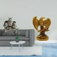 thumbnail image 2 of Figuras de búho de resina, escultura animal, estatua, decoración coleccionable artificial, postura realista, ideal para escritorio, estantería, sala d, 2 of 8