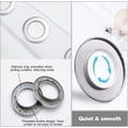 thumbnail image 4 of Durable Material Curtain Grommet, Smoothly Slide Plastic Silence Sliding Rings For Bathrooms And Dressing Rooms, 4 of 5