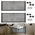 thumbnail image 3 of Oversized RV car storage ship cargo pocket storage f for Ram e mesh bag with screws-, 3 of 4
